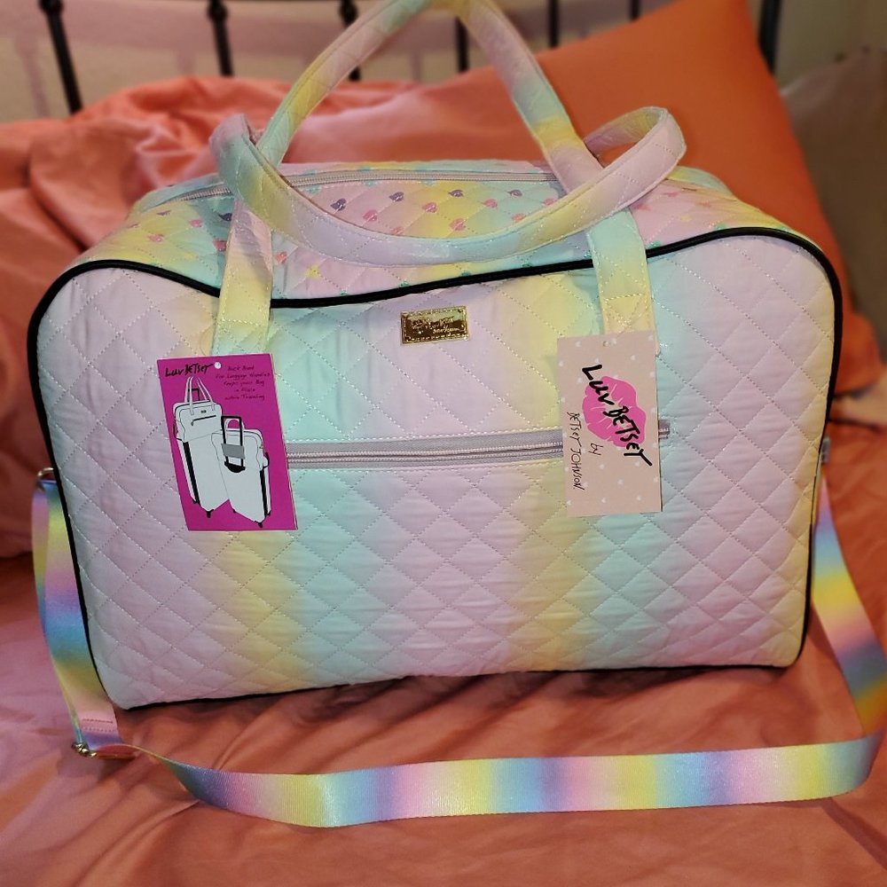 Betsey Johnson weekend bag